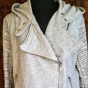 Kut From The Kloth Gray  Zip Hoodie size M